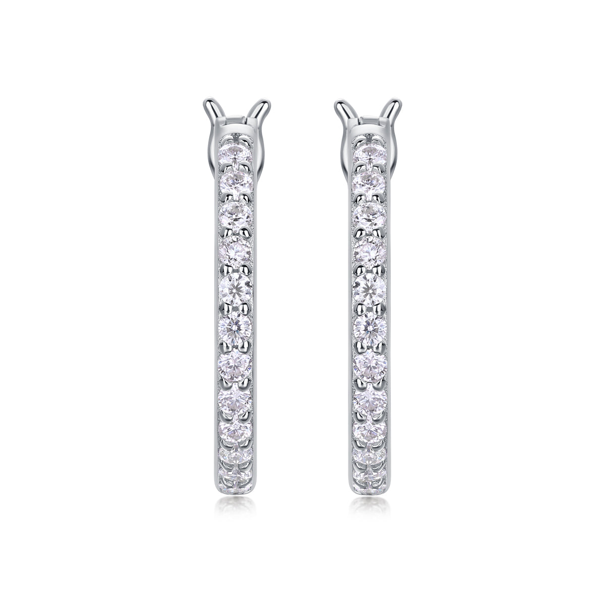 Fashionable Moissanite Stud Earrings