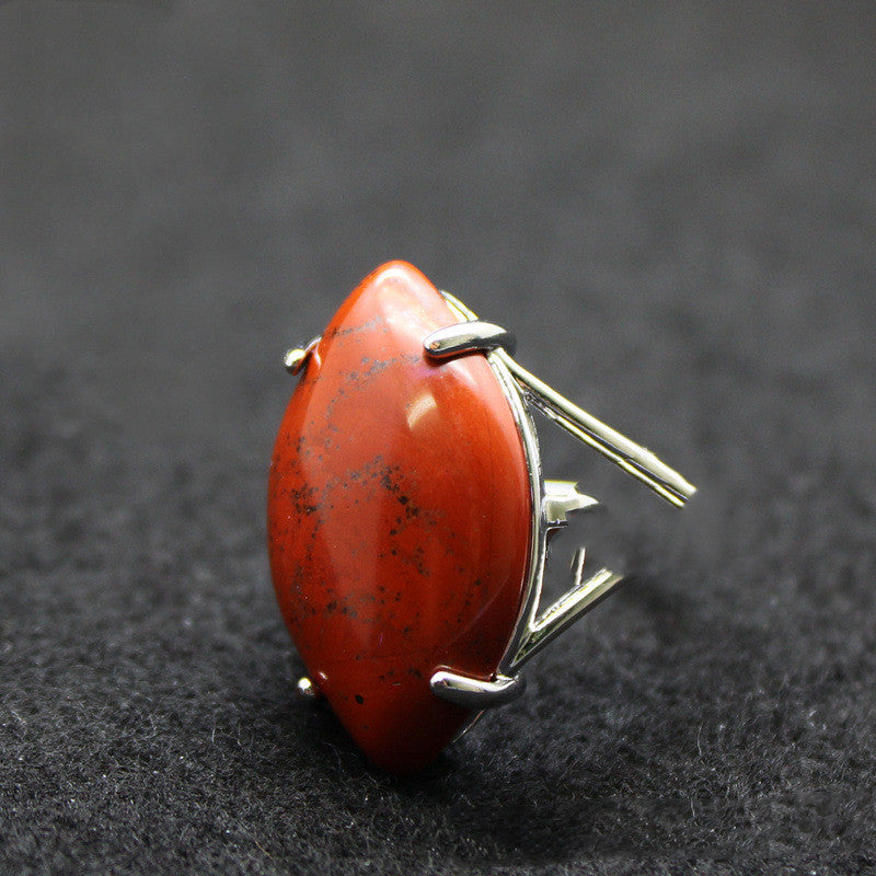 Natural Stone Minimalist Ring