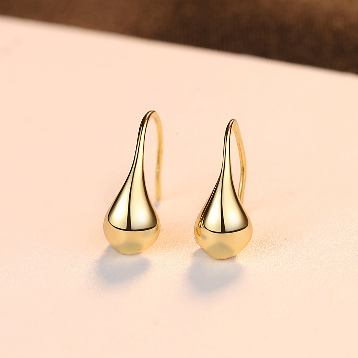 Waterdrop Drop Earrings – 925 Sterling Silver, Gold & Silver, Women's Fine Jewelry