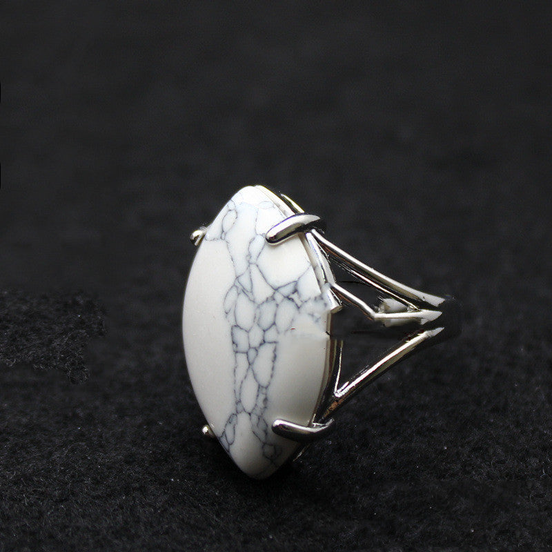 Natural Stone Minimalist Ring