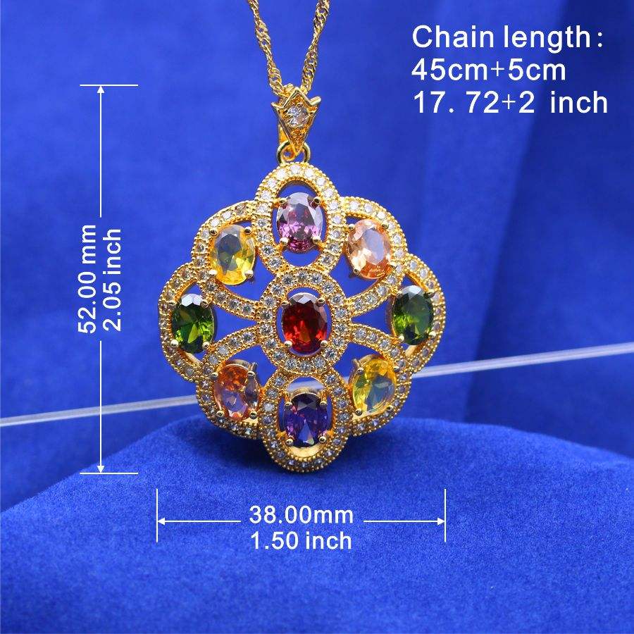 18K Gold Necklace with Zirconia – The Perfect Mother's Day Gift