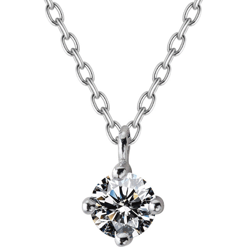 925 Silver Euroean Pendant Necklace