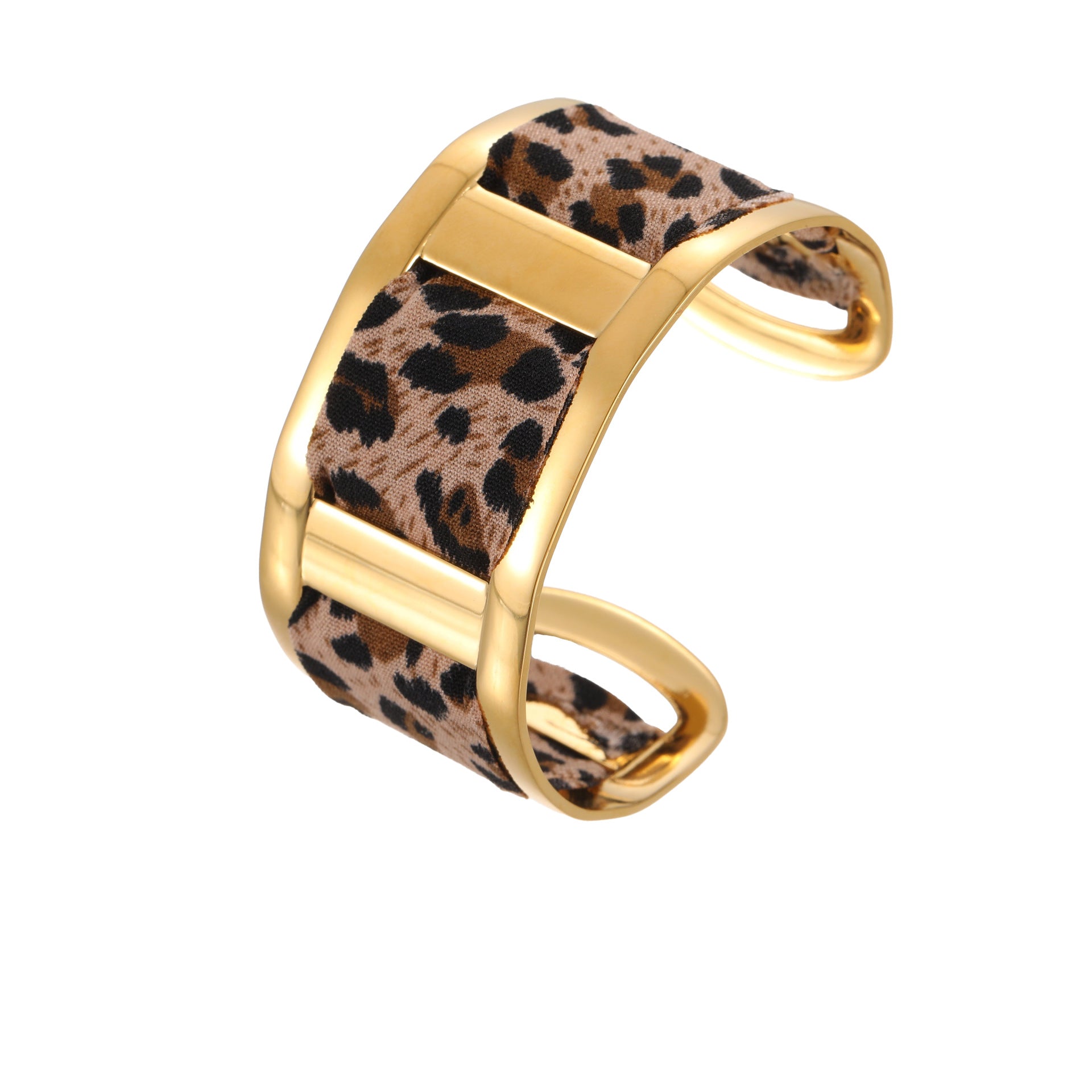 Leopard Ribbon Bracelet