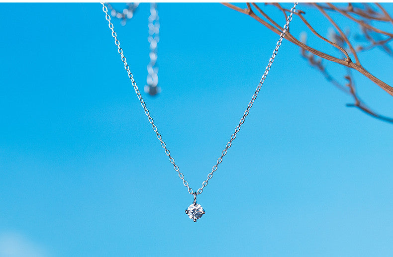925 Silver Euroean Pendant Necklace