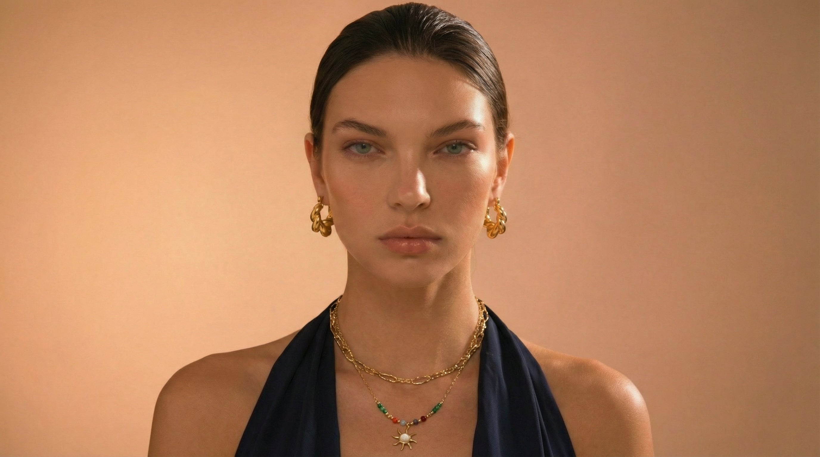 Minimalist Geometric Necklace