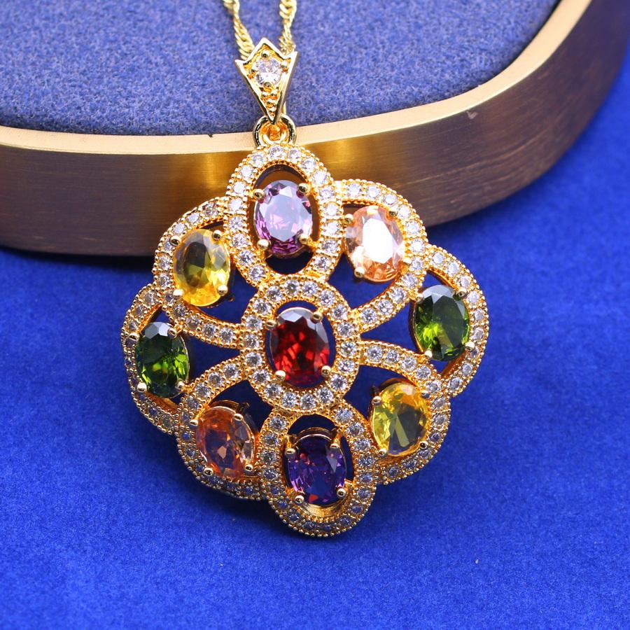 18K Gold Necklace with Zirconia – The Perfect Mother's Day Gift