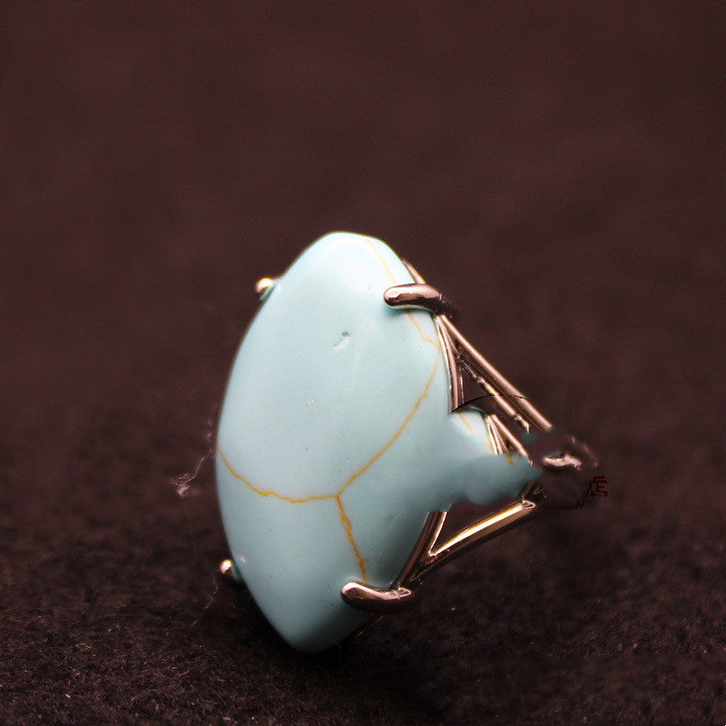 Natural Stone Minimalist Ring
