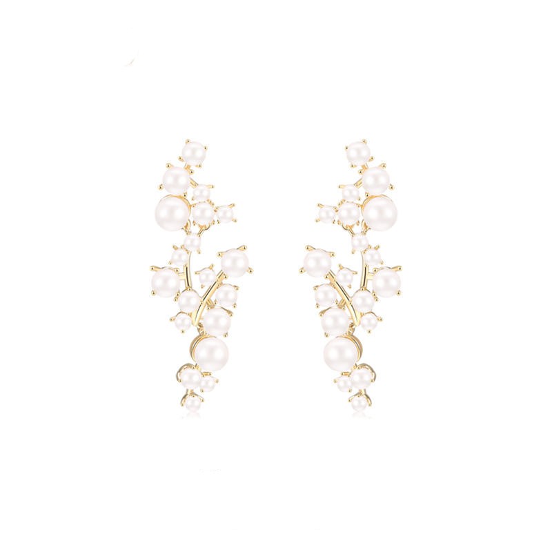 Pearl Drop Earrings - Luxury Romantic Statement Jewelry