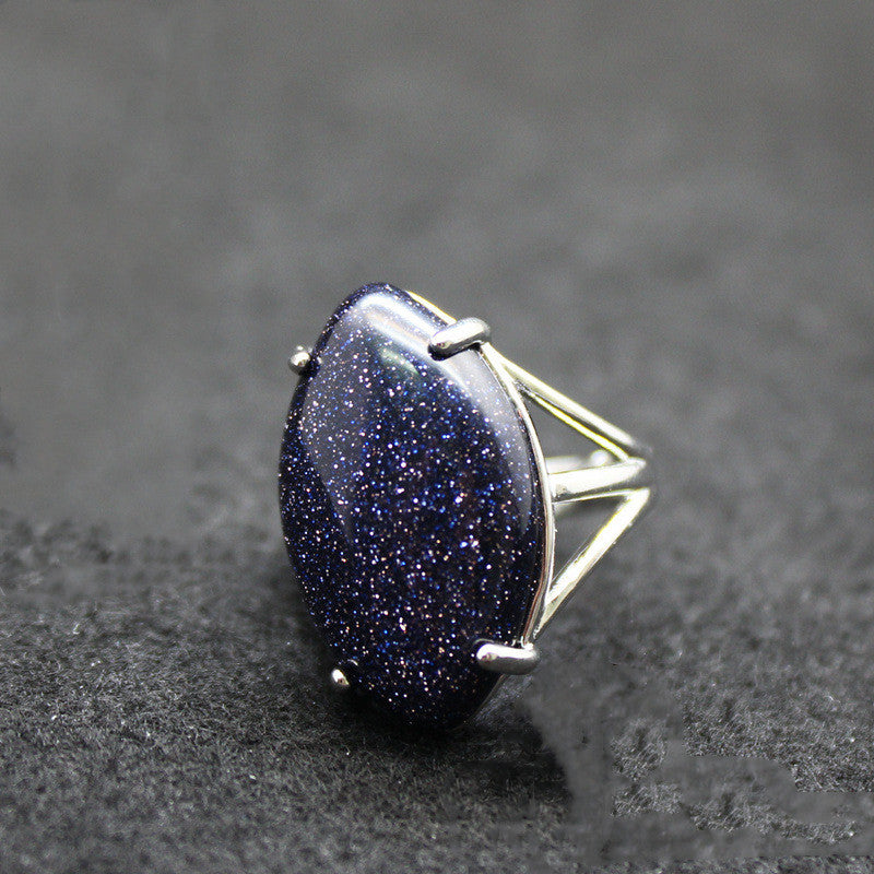 Natural Stone Minimalist Ring
