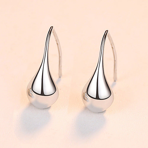 Waterdrop Drop Earrings – 925 Sterling Silver, Gold & Silver, Women's Fine Jewelry