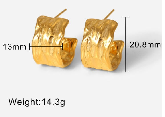 Gold Geometric Ear Cuff