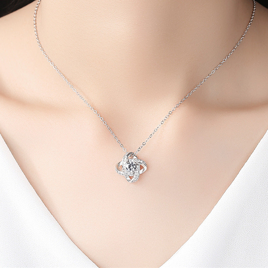 Colorful Charm Choker Necklace – Zinc Alloy, Electroplated, Gift Box Option, Women's