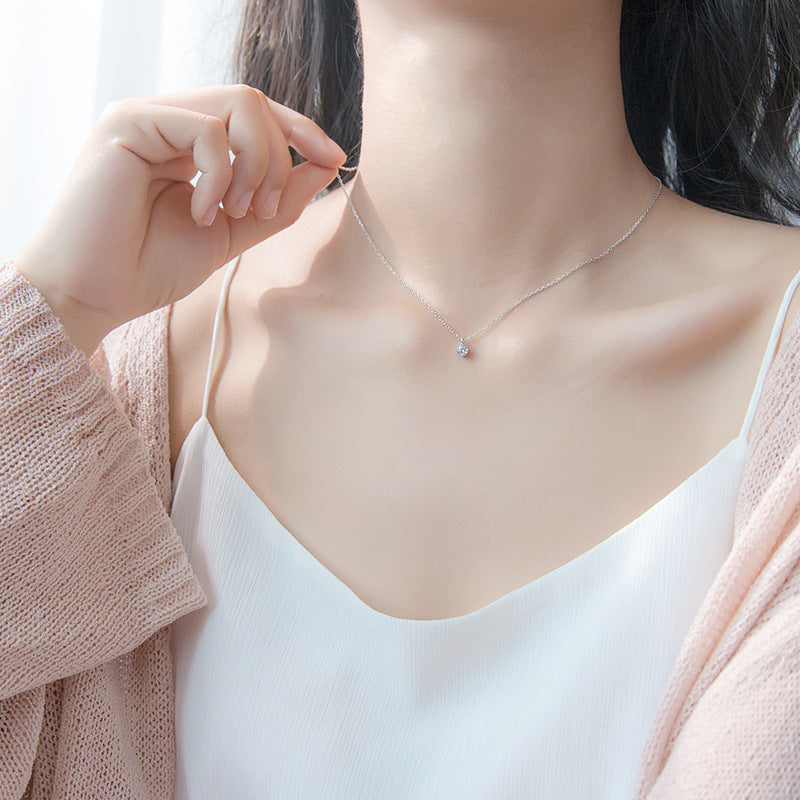 925 Silver Euroean Pendant Necklace