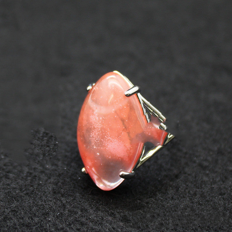 Natural Stone Minimalist Ring