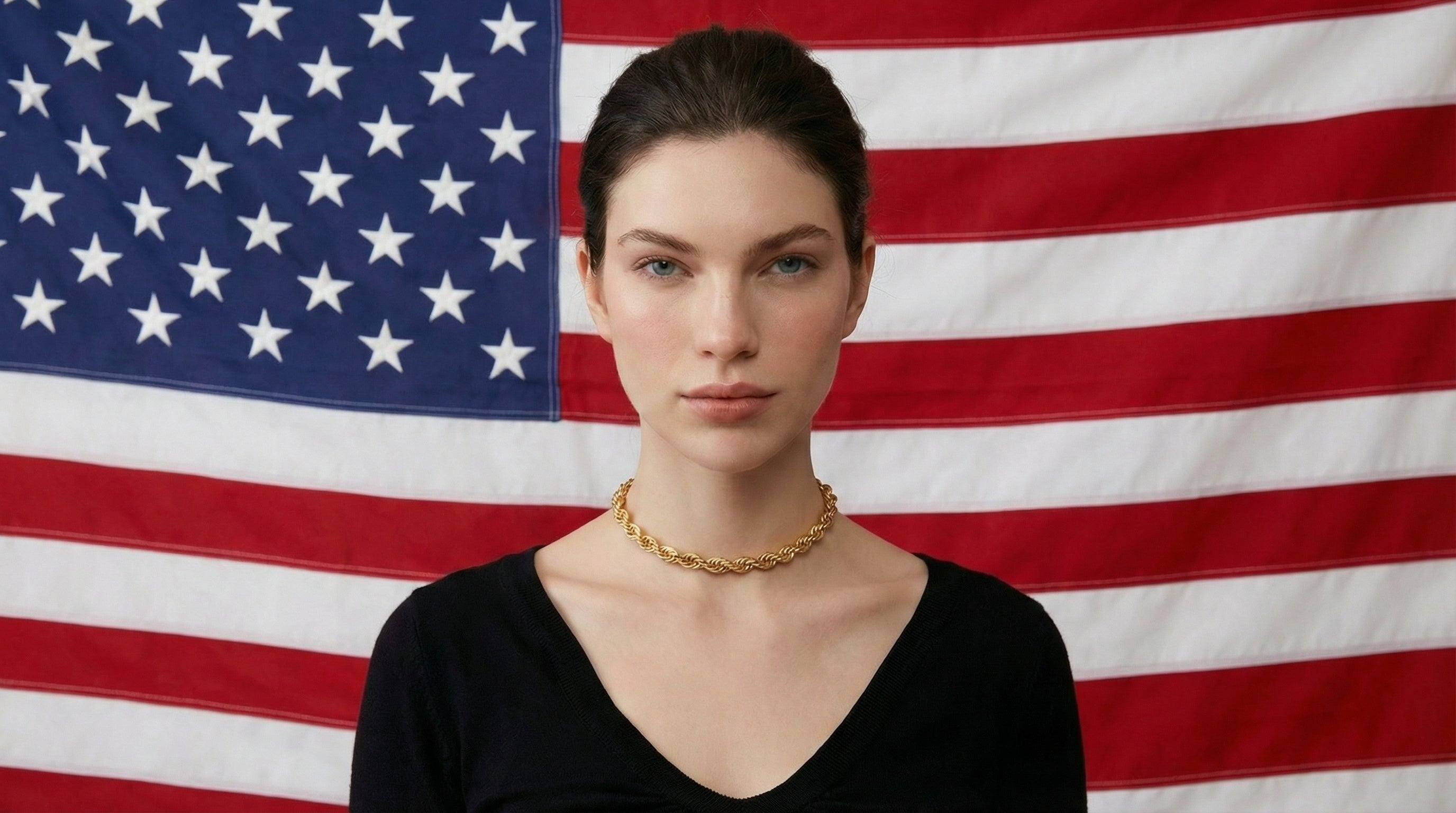 Luxury Gothic Twisted Chain Choker - Bold Statement Necklace