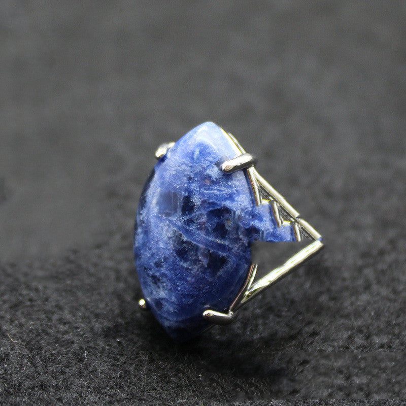 Natural Stone Minimalist Ring