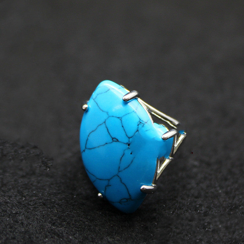 Natural Stone Minimalist Ring